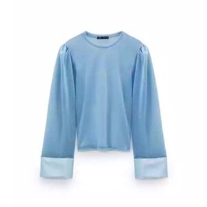 Combined tulle top by Zara